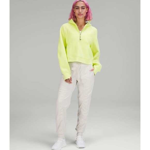 Lululemon Dance Studio Joggers Bone Off White Size 14 Like New - Picture 14 of 14